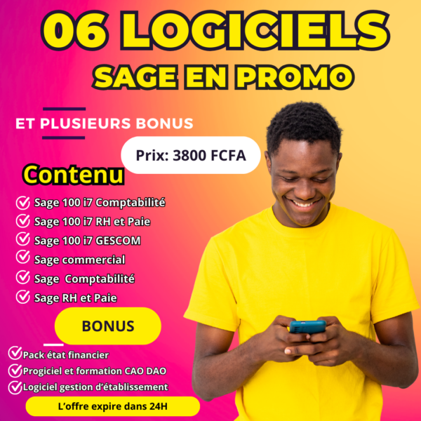 Profitez de 6 logiciels de sage